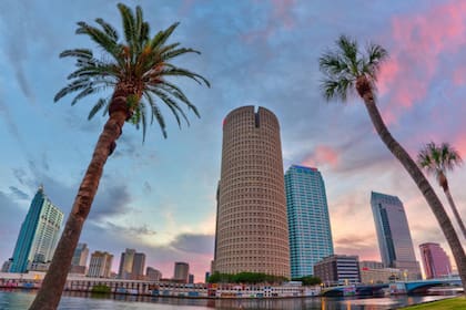 Tampa también cuenta con grandes espacios al aire libre para recorrer a pie