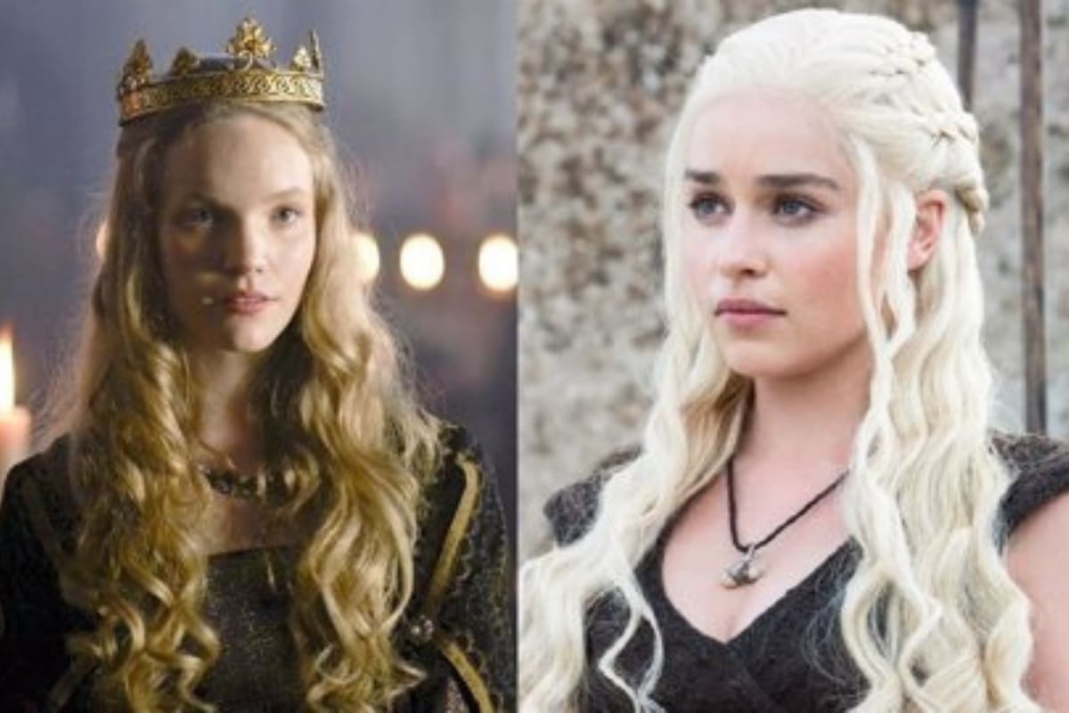 Tamzin Merchant y Emilia Clarke