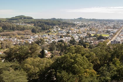 Tandil, desde la altura.