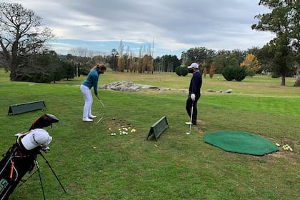 Tandil ya disfruta del regreso de la práctica golfística
