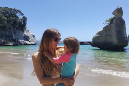 Tania y Suri en Coromandel.