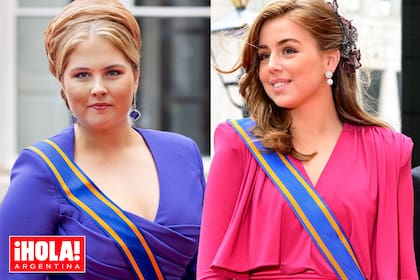 Tanto Amalia como Alexia sumaron a sus outfits accesorios con historia ya que fueron usados por su madre en ocasiones anteriores.