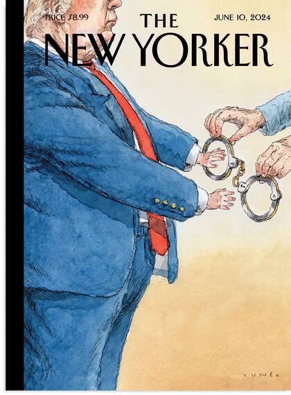 Tapa de la revista New Yorker para el 10 de junio de 2024