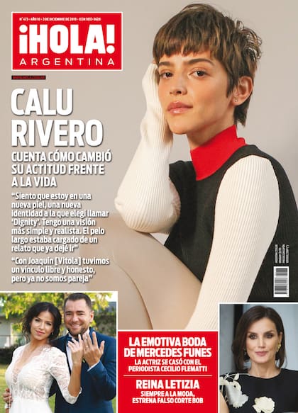 Tapa de Revista Hola 473