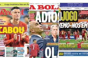 Así reaccionaron los diarios de Portugal al último partido de Cristiano Ronaldo en el Mundial