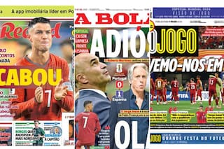 Así reaccionaron los diarios de Portugal al último partido de Cristiano Ronaldo en el Mundial