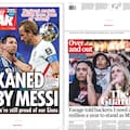 Así reflejaron los medios ingleses la derrota de su selección en el épico partido ante Argentina