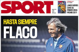 Un diario catalán se refirió a "la contradicción que Menotti supo llevar con dignidad, hasta de manera poética"