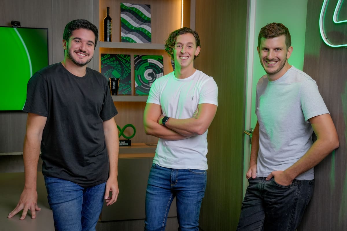 Tapi fue fundada por Tomás Mindlin, Kevin Litvin y Nicolás Andriano en 2022