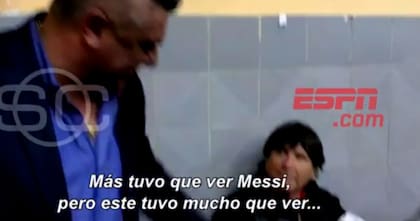Tapia le agradece al Brujo Manuel
