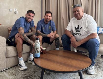 Tapia se reunió con De Paul y Messi en la previa al partido con Angola, el 14 de noviembre de 2025; todavía no había estallado el escándalo