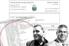 Una empleada aparece detrás de las facturas de tres agentes de cobro internacionales y complica a Chiqui Tapia