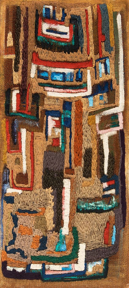 "Tapiz" (1958), de Yente, una de las atracciones del Malba, que adquirió la obra en arteBA