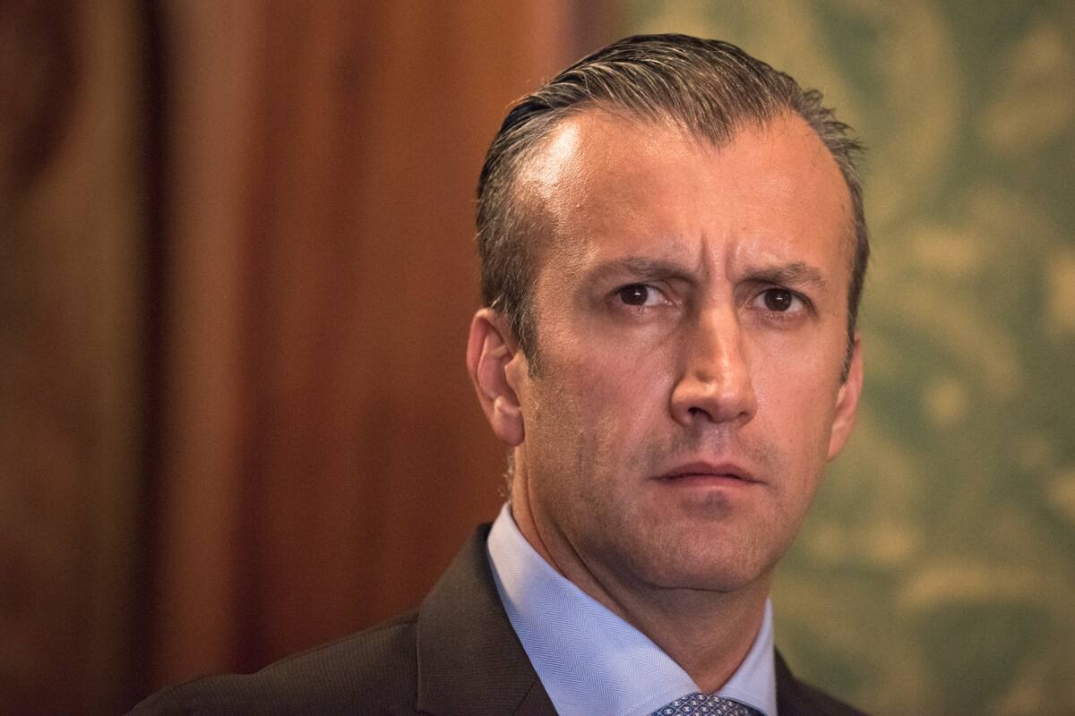 Tareck El Aissami es un poderoso funcionario chavista, ministro de Petróleo