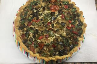 Tarta caponata para freezar
