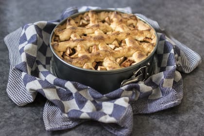 Tarta irlandesa de manzana.