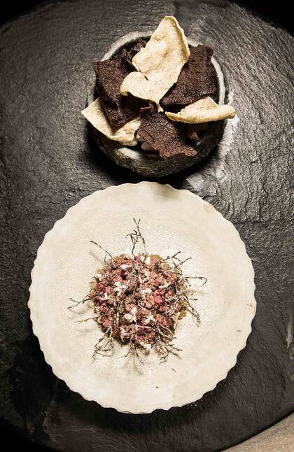 Tartar de ternera.