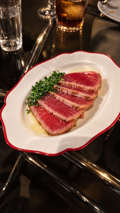 Tataki de atún rojo deÁmbar