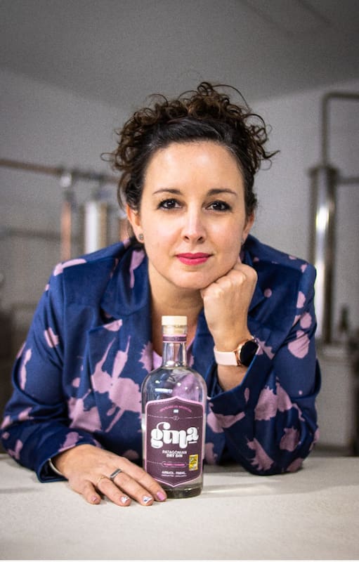 "Taté Moretti" creó el gin a base de flores, Gina, en 2017 y ganó diversos premios en el exterior.