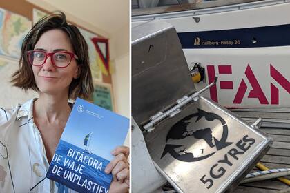 "Tati" Besada armó una bitácora del viaje que se puede descargar por internet