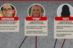 Tati es amiga y colega de la anestesióloga del Hospital Italiano