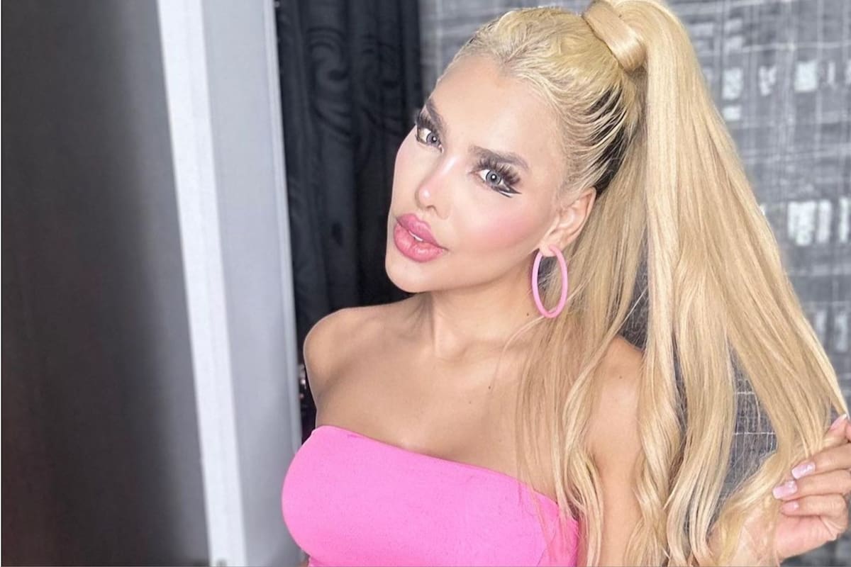 Tatiana Murillo se operó para parecerse a la icónica muñeca (Foto: Imagen tomada de redes sociales, Instagram @labarbiecolombianaoficial)