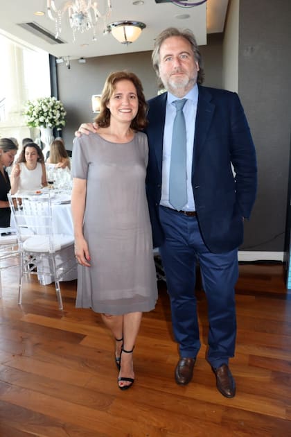 Tato Lanusse y Silvina Pueyrredon.