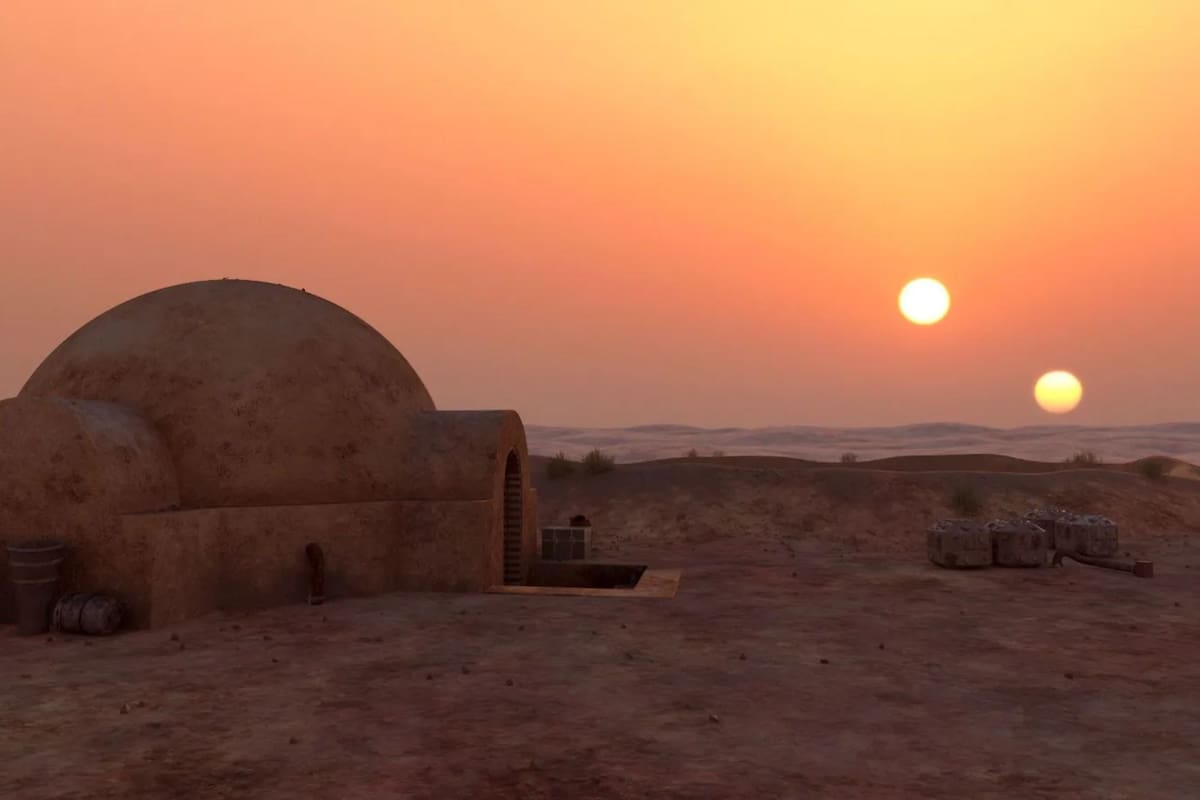 Tatooine, el planeta ficticio de Star Wars, tiene dos soles, algo que se creía que era irreal