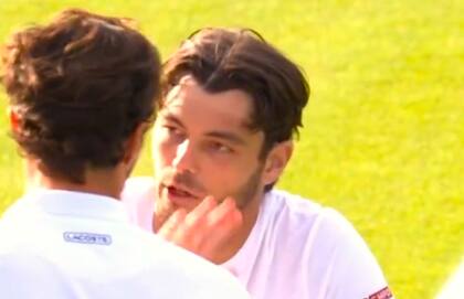 Taylor Fritz y el cruce en la red con el francés Arthur Rinderknech