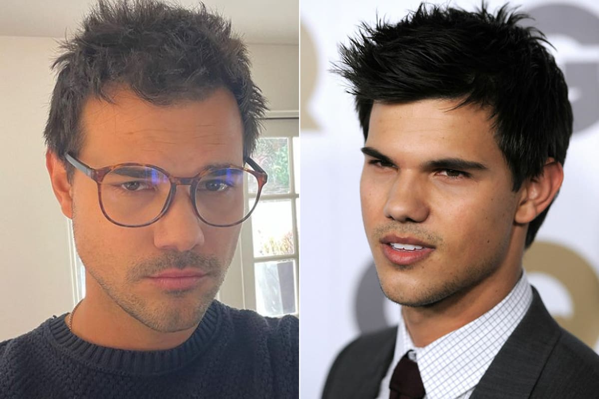 Taylor Lautner se sinceró sobre los trastornos en la imagen que le causó su papel en Crepúsculo: “Ese no era mi cuerpo”