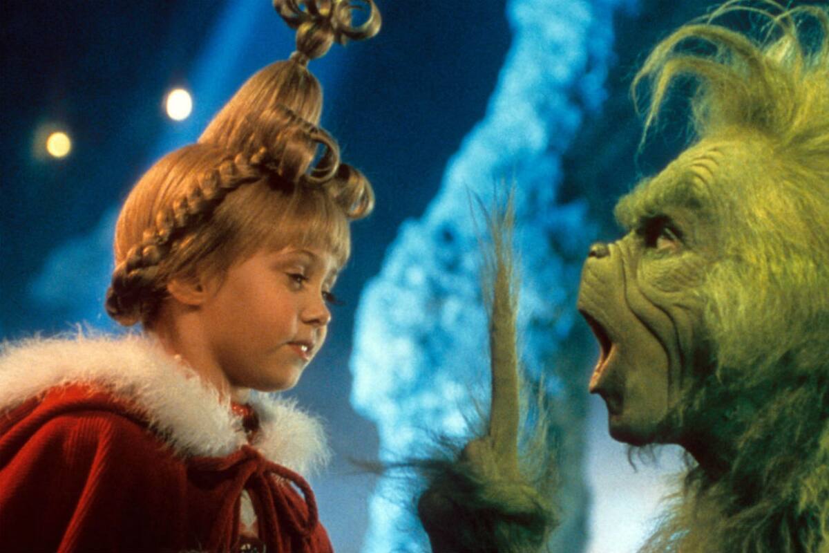 Taylor Momsen a los siete años, cuando saltó a la fama en la película El Grinch