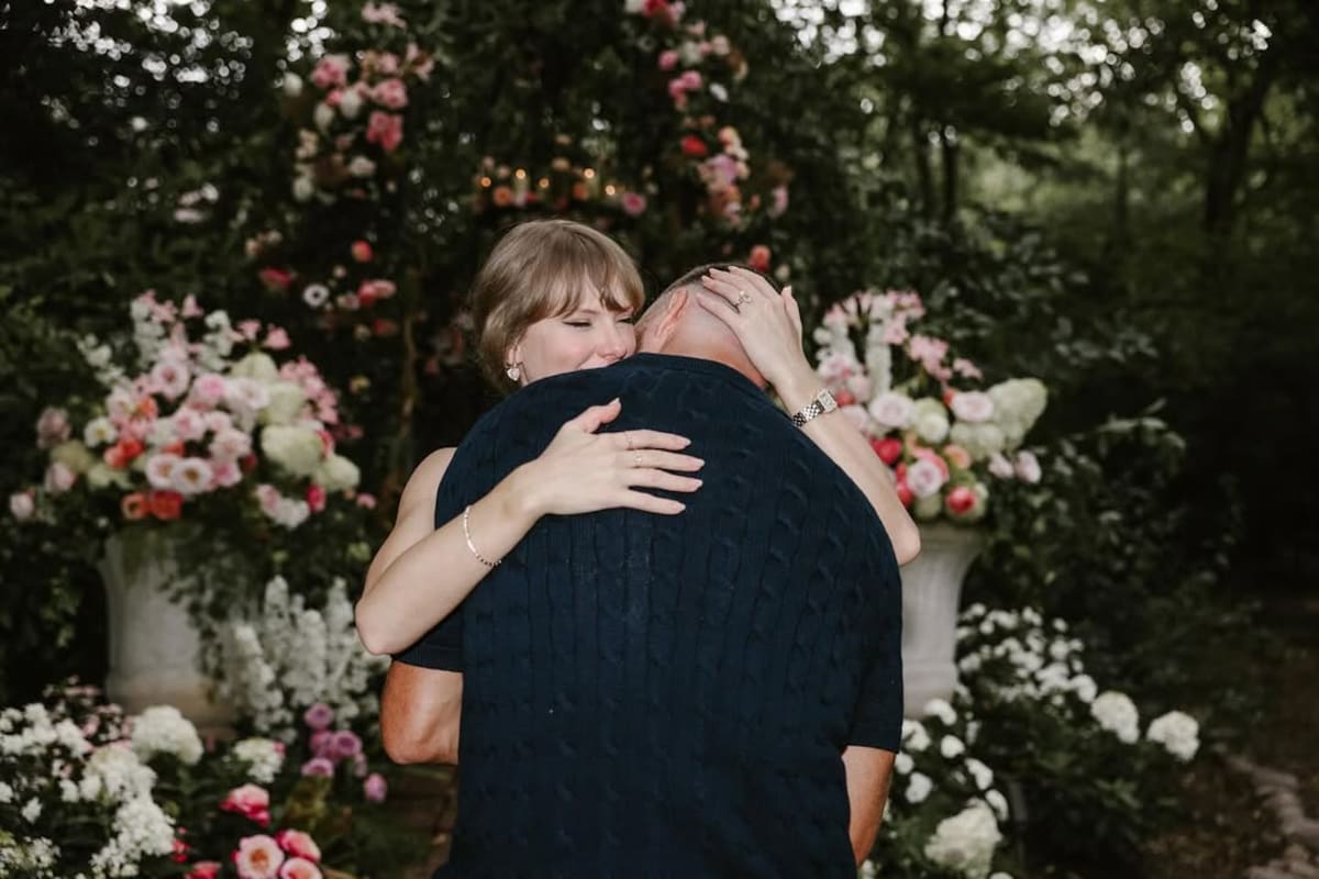 Taylor Swift anunció que se casa con Travis Kelce (Foto: Instagram @taylorswift)