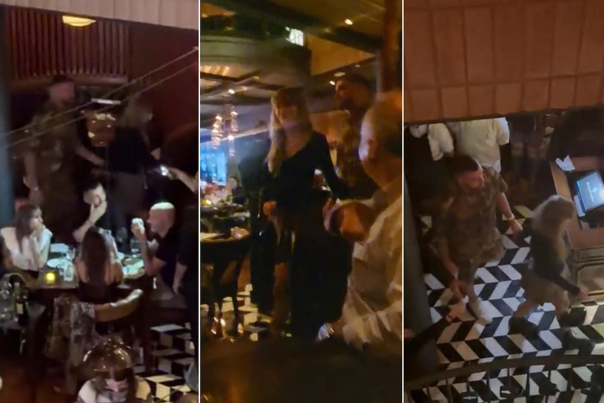 Taylor Swift cenó con su pareja en el restaurante del Hotel Four Seasons