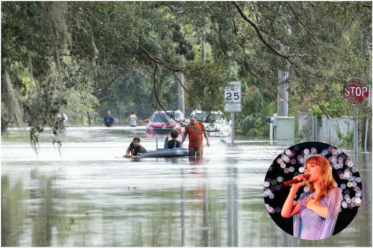 Taylor Swift donó cinco millones de dólares para los afectados por el huracán Milton en Florida