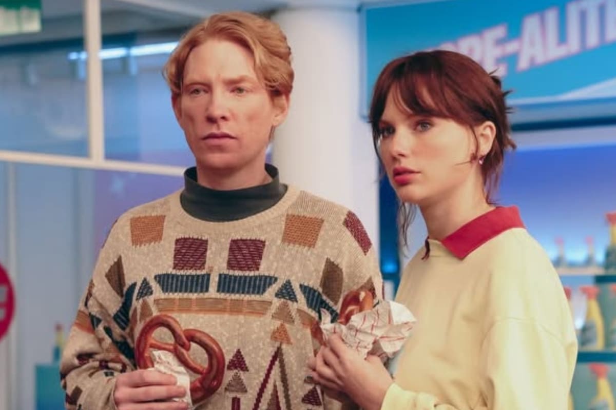 Taylor Swift eligió a Domhnall Gleeson para protagonizar su nuevo videoclip (Foto: Instagram @taylorswift)