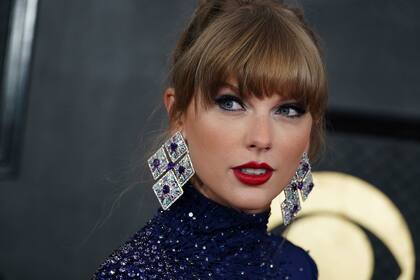 Taylor Swift, en la última entrega de los premios Grammy, en la que fue nominada por su regrabación de Red