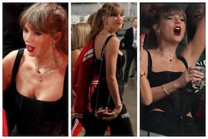 Taylor Swift estuvo presente en la LVIII edición del Super Bowl, el domingo 11 de febrero de 2024 en Las Vegas, Nevada