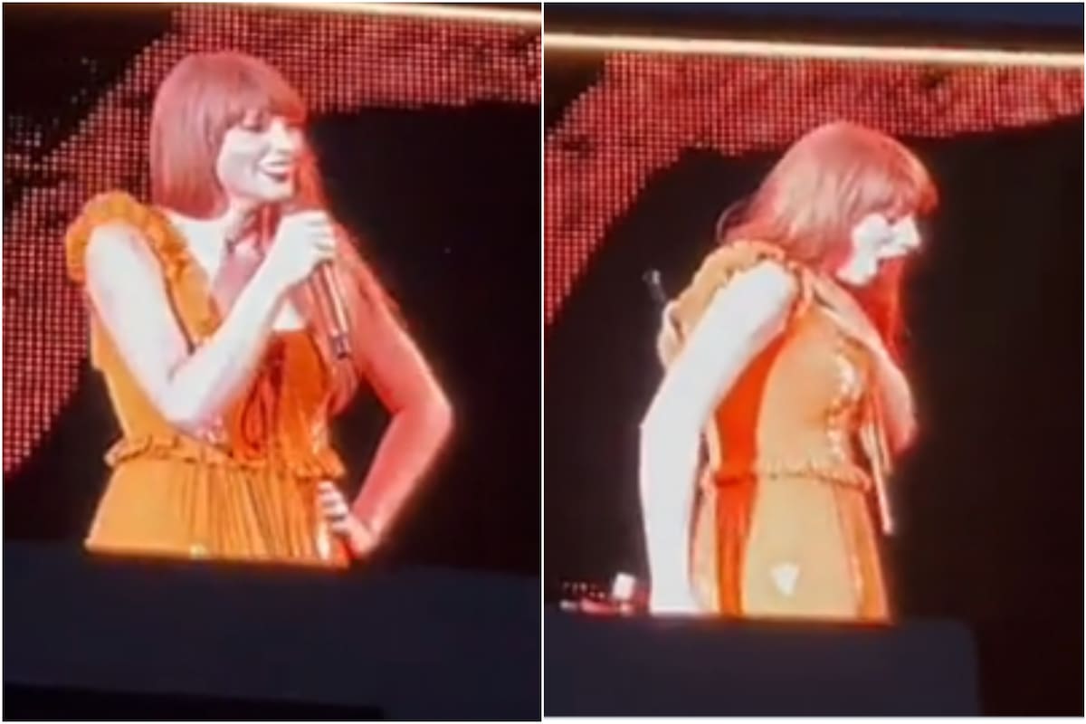 Taylor Swift hizo reír al público tras sufrir un mini accidente en Chicago, en su gira The Eras Tour