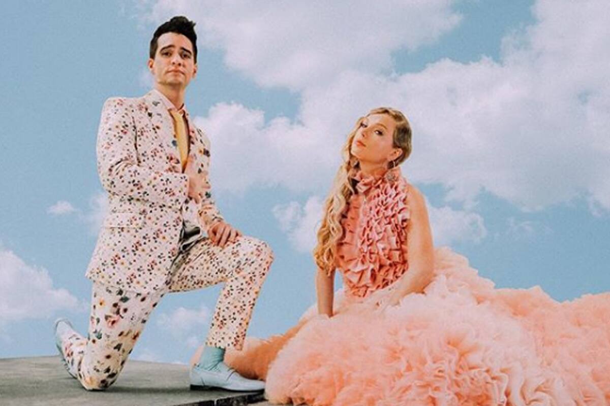 Taylor Swift junto a Brendon Urie