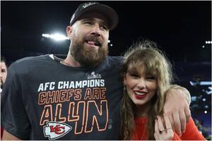 Taylor Swift podría asistir al partido de su novio, Travis Kelce