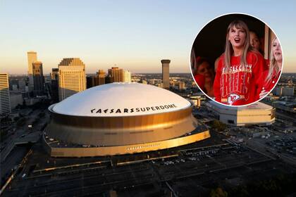 Taylor Swift viajó para ver en vivo la final del último Super Bowl