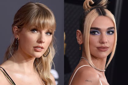 Taylor Swift y Dua Lipa, con 6 nominaciones