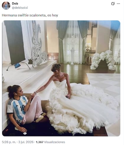 Taylor Swift y Messi con la Argentina, los focos de los mejores memes