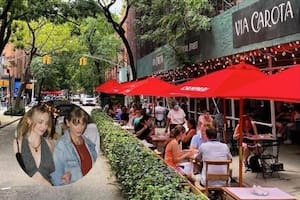 Taylor Swift y Sophie Turner fueron vistas saliendo de un restaurante en Nueva York