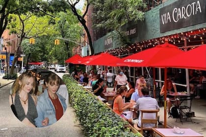 Taylor Swift y Sophie Turner fueron vistas saliendo de un restaurante en Nueva York que es el preferido de la cantante