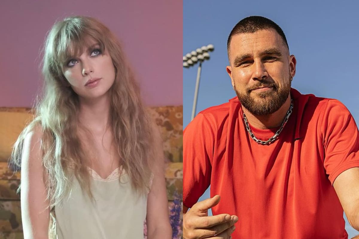 Taylor Swift y Travis Kelce aparecieron en una romántica foto