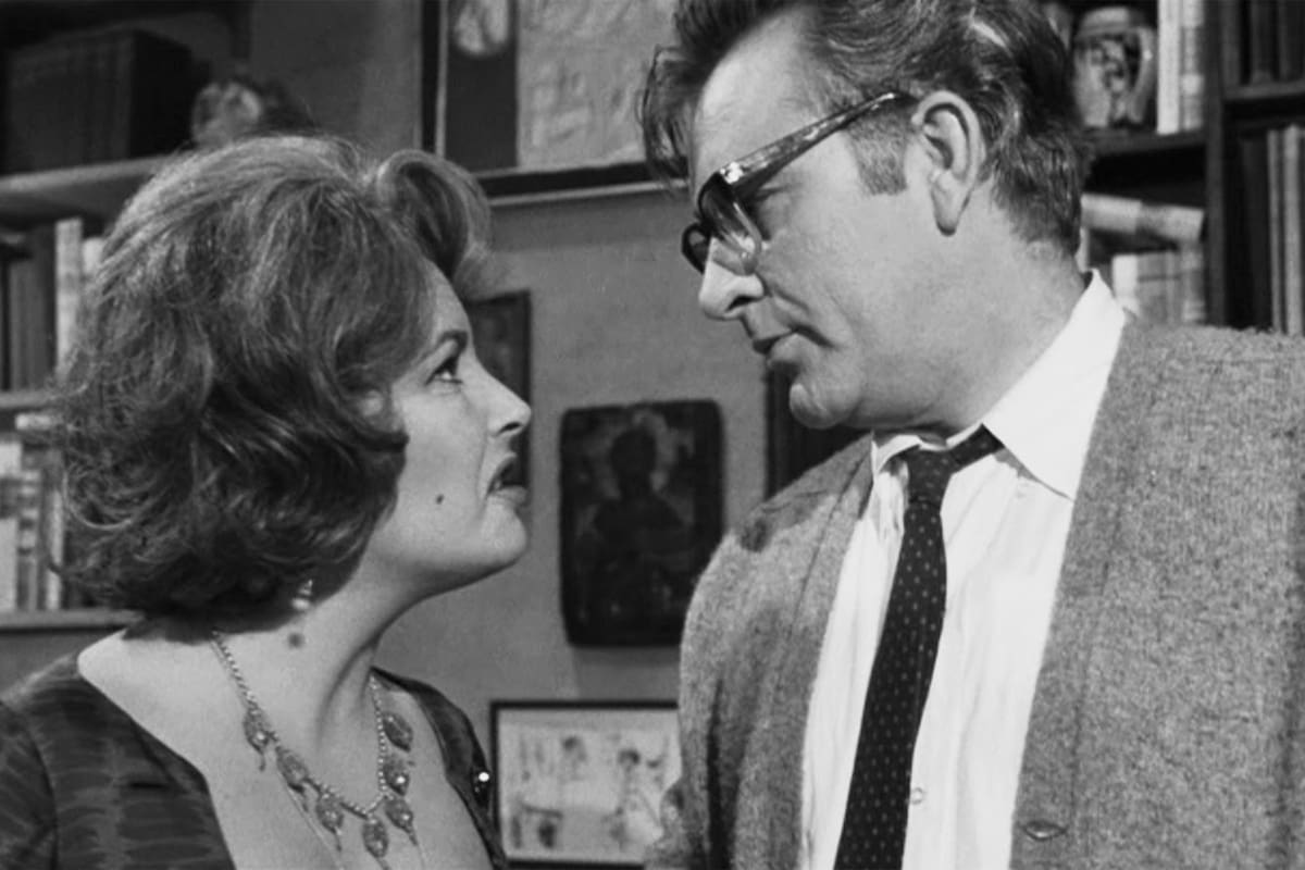 Taylor y Burton en ¿Quién le teme a Virginia Woolf? (1966), por el que la actriz ganó el Oscar y cimentó su prestigio artístico