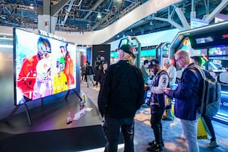 Presentan la TV miniLED más grande del mundo y una tableta con una pantalla que parece papel