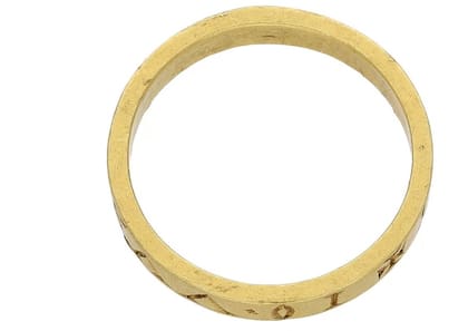 "Te amo fielmente" fue la inscripción en latín de este anillo