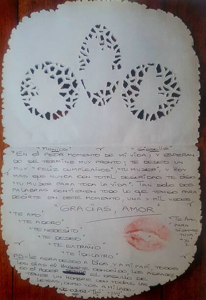"Te amo, te adoro": Rímolo le enviaba cartas "besadas" a Soldán desde la cárcel; al salir, solo habló mal de él